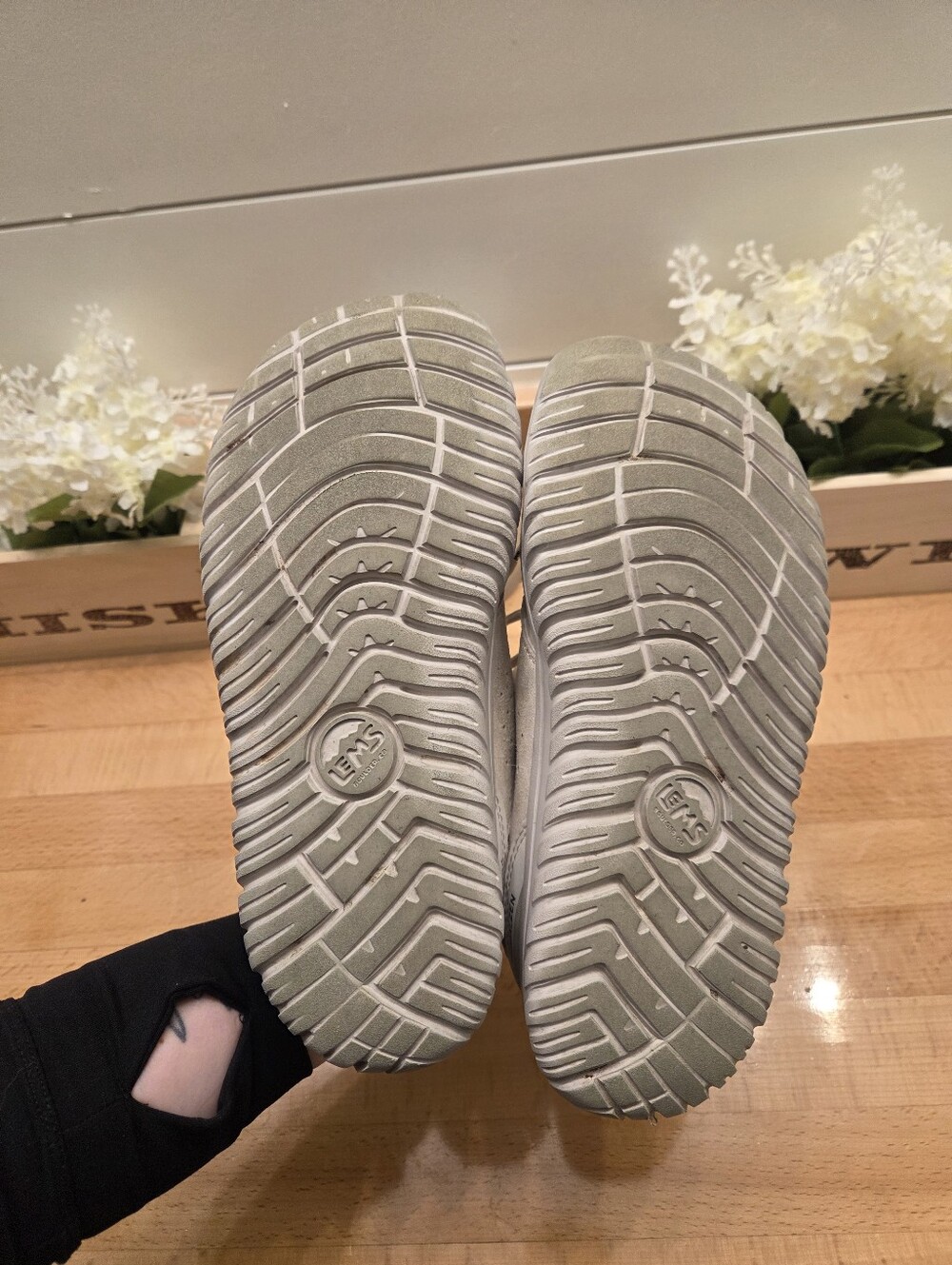 Lems Primal Zen Sneakers White Sand Vegan Comfort Shoes Womens Size 9 - Picture 10 of 10